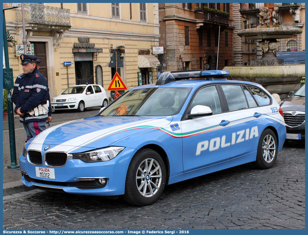 Polizia M0312
Polizia di Stato
Polizia Stradale
Bmw Serie 3 F31 Touring
Allestitore Carrozzeria Marazzi S.r.l.
Parole chiave: PS;P.S.;Polizia;di;Stato;Stradale;Bmw;Serie 3;F31;F 31;Touring;Marazzi