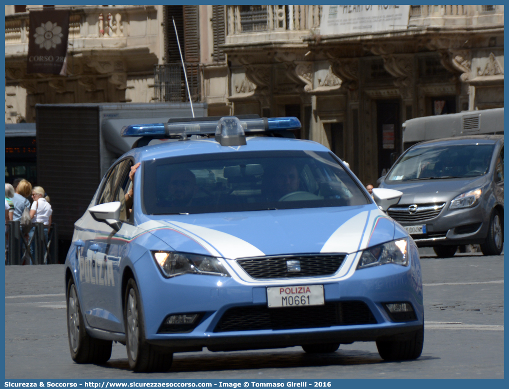 Polizia M0661
Polizia di Stato 
Squadra Volante
Seat Leon III serie
Allestitore Nuova Carrozzeria Torinese S.r.l.
Parole chiave: PS;P.S.;Polizia;di;Stato;Squadra;Volante;Seat;Leon;nct;nuova;carrozzeria;torinese