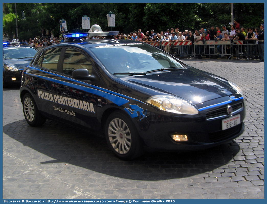 Polizia Penitenziaria 616AE
Polizia Penitenziaria
Servizio Navale
Fiat Nuova Bravo
Parole chiave: PolPen;Pol.Pen.;AdiC;A.diC.;Agenti di Custodia;Polizia Penitenziaria;Servizio Navale;Fiat;Nuova Bravo;616AE