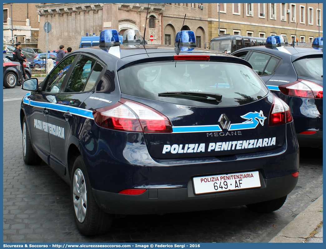 Polizia Penitenziaria 649AF
Polizia Penitenziaria
Nucleo Traduzioni e Piantonamenti
Renault Megane V serie
Parole chiave: Polizia;Penitenziaria;Agenti;di;Custodia;Nucleo;Traduzioni;e;Piantonamenti;Renault;Megane