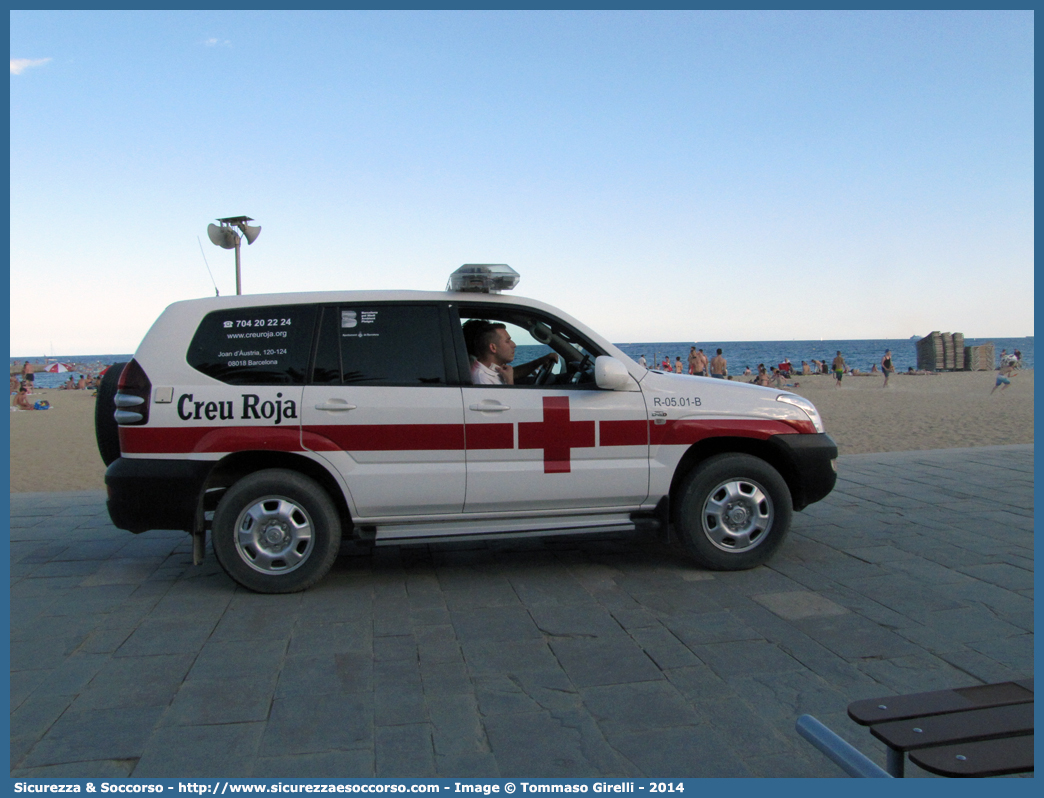 R-05.01-B
Reino de España
Cruz Roja Española/Creu Roja
Toyota Land Cruiser VI generation
Parole chiave: Regno di Spagna;Spagna;Espana;España;Reino de España;Cruz;Creu;Roja;Española;Toyota;Land Cruiser