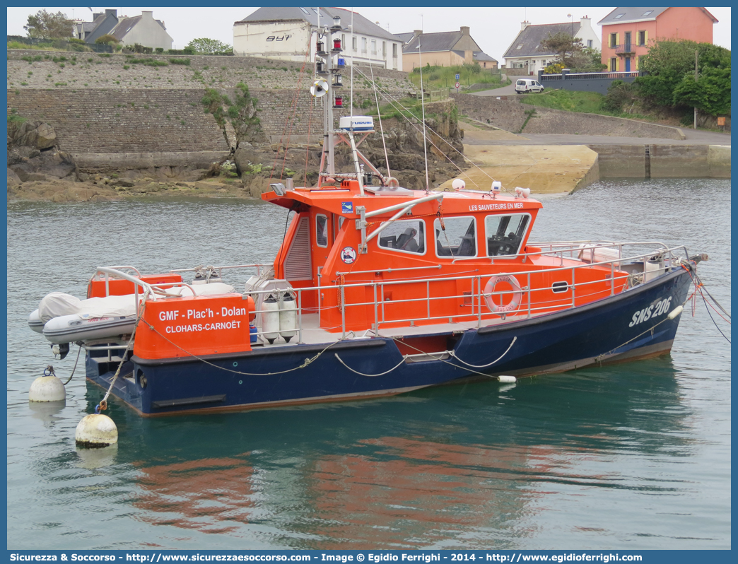 SNS 206 "GMF-Plac'h-Dolan"
République Française
Société Nationale de Sauvetage en Mer
Vedette de 2e Classe
Station de Sauvetage de Clohars Carnoet
Parole chiave: SNS;206;République;Française;Société;Nationale;Sauvetage;Vedette;2e;Classe;GMF;Plac&#039;h;Dolan;Clohars;Carnoet