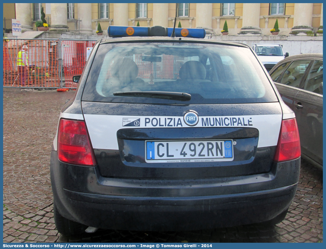 -
Polizia Municipale
Comune di Ronco all'Adige
Fiat Stilo II serie
Parole chiave: PL;PM;P.L.;P.M.;Polizia;Locale;Municipale;Ronco all'Adige;Ronco Adige;Fiat;Stilo