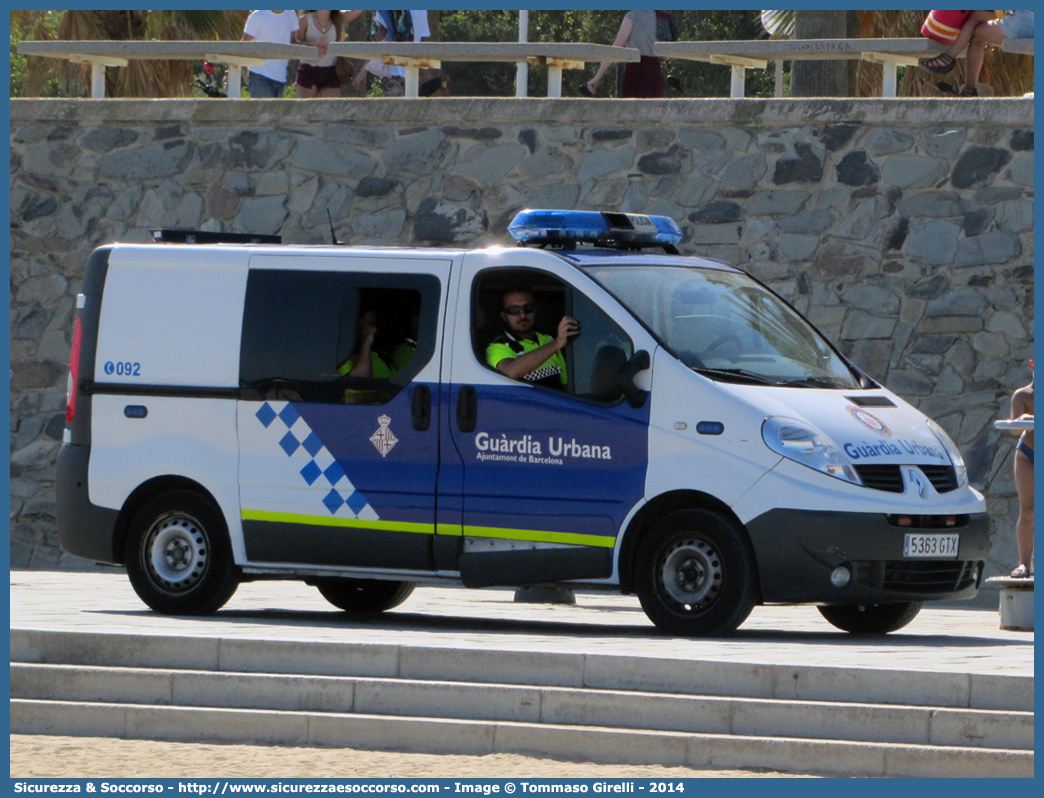 -
Reino de España
Guardia Urbana Ayuntament de Barcelona
Renault Trafic II generation
Parole chiave: Regno di Spagna;Spagna;Espana;España;Reino de España;Guardia;Urbana;Ayuntament;Barcelona;Renault;Trafic