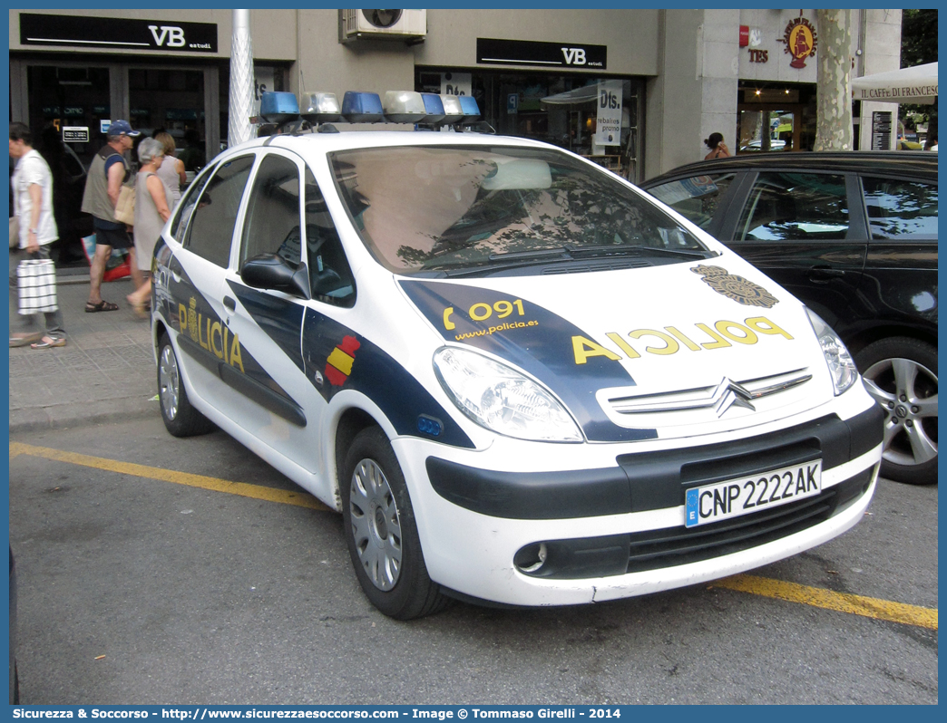 U65
Reino de España
Cuerpo Nacional de Policía
Citroen Xsara Picasso
Parole chiave: Regno di Spagna;Spagna;Espana;España;Reino de España;Cuerpo;Nacional;Policía;Citroen;Xsara;Picasso