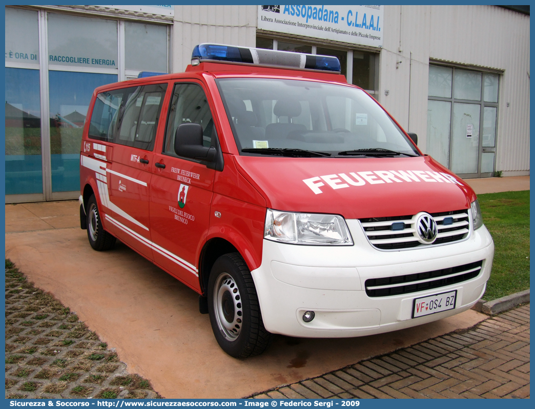 VF 0S4 BZ
Vigili del Fuoco Volontari Brunico
Freiwillige Feuerwehr Bruneck
Volkswagen Transporter T5
Allestitore Brandschutz S.r.l.
Parole chiave: VF;VFV;V.F.;V.F.V.;Vigili;Fuoco;Volontari;Freiwillige;Feuerwehr;Brunico;Bruneck;Volkswagen;Transporter;T5;Brandschutz