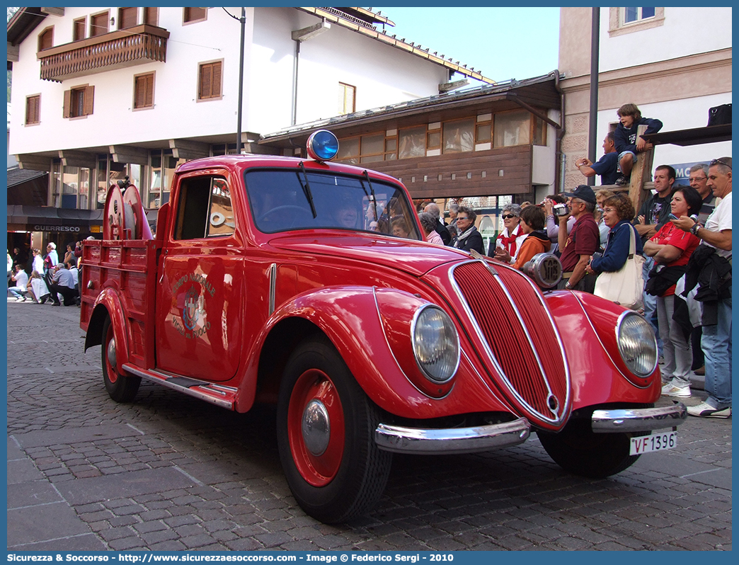 VF 1396
Corpo Nazionale Vigili del Fuoco
Fiat 1500 6C
Allestitore Società Anonima Bergomi
Parole chiave: VVF;V.V.F.;Corpo;Nazionale;Vigili;del;Fuoco;APS;A.P.S.;AutoPompaSerbatoio;AutoPompa;Fiat;1500;6C