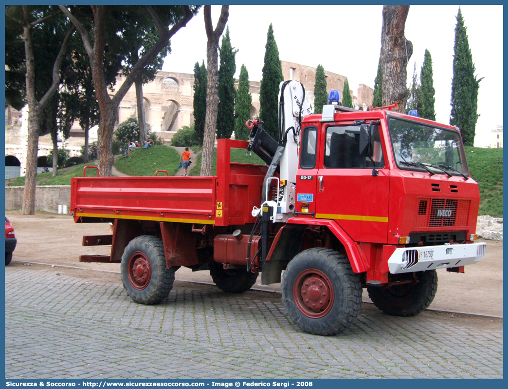 VF 16750
Corpo Nazionale Vigili del Fuoco
Iveco 80-17
Parole chiave: VVF;V.V.F.;Corpo;Nazionale;Vigili;del;Fuoco;Iveco;80-17