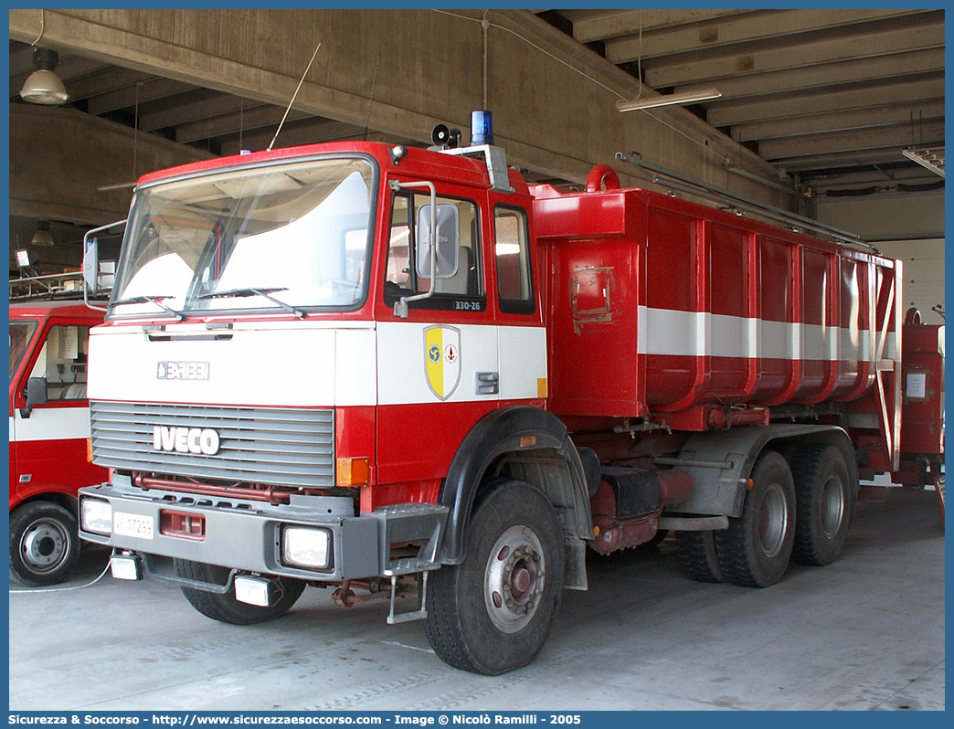 VF 17299
Corpo Nazionale Vigili del Fuoco
Iveco 330-26
Parole chiave: VVF;V.V.F.;Corpo;Nazionale;Vigili;del;Fuoco;Iveco;330-26;330;26