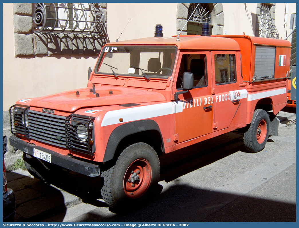 VF 18405
Corpo Nazionale Vigili del Fuoco
Land Rover Defender 130
Parole chiave: VF;VVF;V.F.;V.V.F.;Corpo;Nazionale;Vigili del Fuoco;Vigili;Fuoco;Land Rover;Defender;130