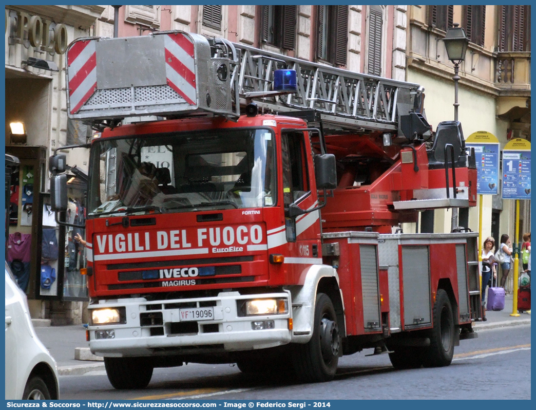 VF 19096
Corpo Nazionale Vigili del Fuoco
Iveco 150E27 EuroFire I serie
Allestitore Magirus
Ricondizionata Fortini S.r.l.
Parole chiave: VVF;V.V.F.;Corpo;Nazionale;Vigili;del;Fuoco;AutoScala;AS;Iveco;150E27;EuroFire;Magirus