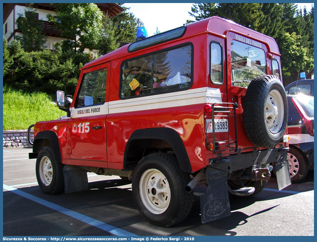 VF 19383
Corpo Nazionale Vigili del Fuoco
Land Rover Defender 90
Parole chiave: VF;VVF;V.F.;V.V.F.;Corpo;Nazionale;Vigili del Fuoco;Vigili;Fuoco;Land Rover;Defender;90;19383