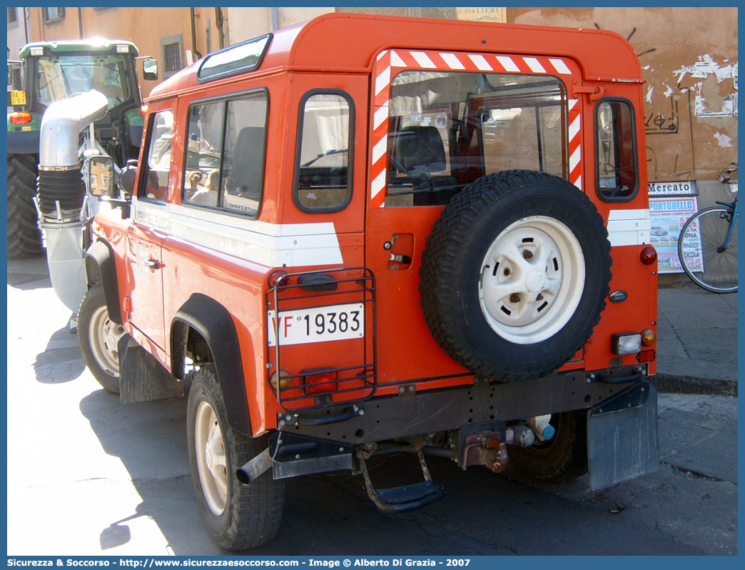 VF 19383
Corpo Nazionale Vigili del Fuoco
Land Rover Defender 90
Parole chiave: VF;VVF;V.F.;V.V.F.;Corpo;Nazionale;Vigili del Fuoco;Vigili;Fuoco;Land Rover;Defender;90;19383