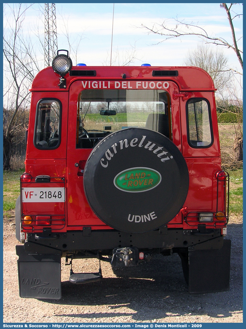 VF 21848
Corpo Nazionale Vigili del Fuoco
Land Rover Defender 90
Parole chiave: VF;VVF;V.F.;V.V.F.;Corpo;Nazionale;Vigili del Fuoco;Vigili;Fuoco;Land Rover;Defender;90;21848