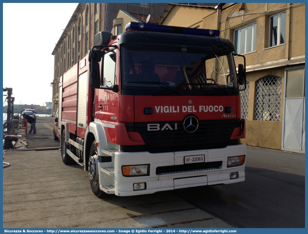 VF 22065
Corpo Nazionale Vigili del Fuoco
Mercedes Benz Atego 1828 I serie restyling
Allestitore BAI S.r.l.
Parole chiave: VVF;V.V.F.;Corpo;Nazionale;Vigili;del;Fuoco;ABP;A.B.P.;AutoBottePompa;AutoBotte;Mercedes Benz;Atego;1828;BAI;B.A.I.