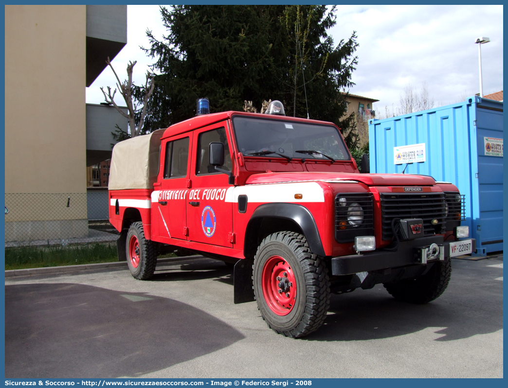 VF 22097
Corpo Nazionale Vigili del Fuoco
Land Rover Defender 130
(fornitura regione Emilia Romagna)
Parole chiave: VF;VVF;V.F.;V.V.F.;Corpo;Nazionale;Vigili del Fuoco;Vigili;Fuoco;Land Rover;Defender;130