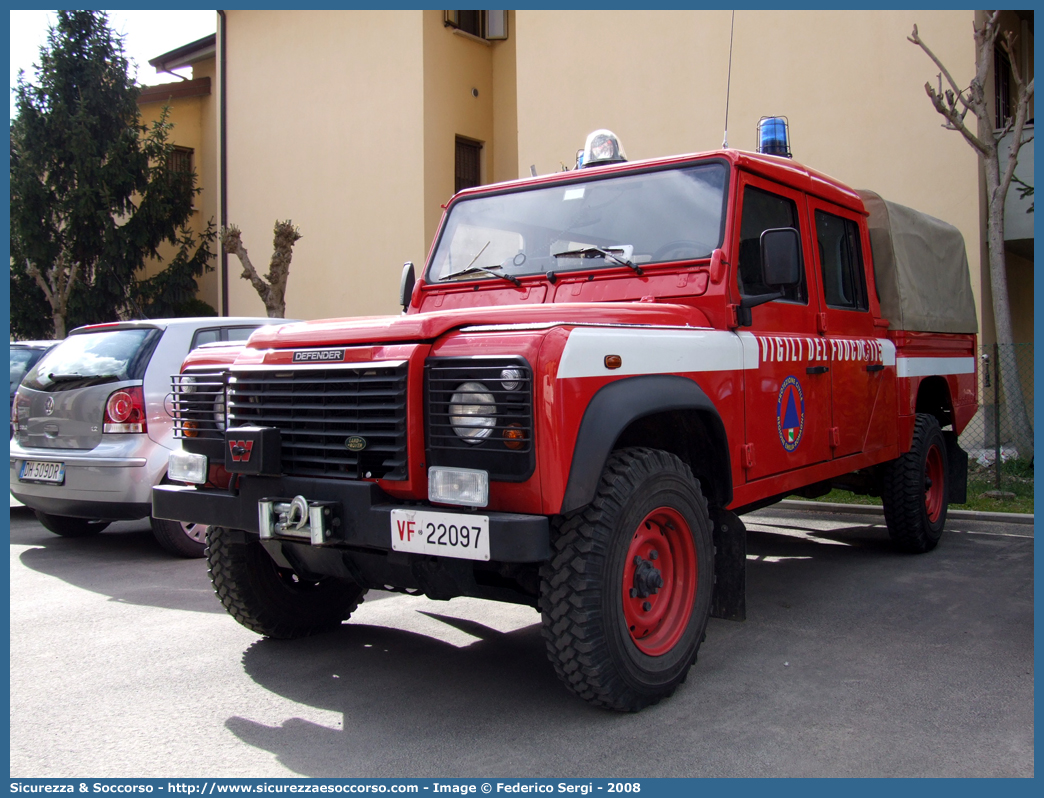 VF 22097
Corpo Nazionale Vigili del Fuoco
Land Rover Defender 130
(fornitura regione Emilia Romagna)
Parole chiave: VF;VVF;V.F.;V.V.F.;Corpo;Nazionale;Vigili del Fuoco;Vigili;Fuoco;Land Rover;Defender;130