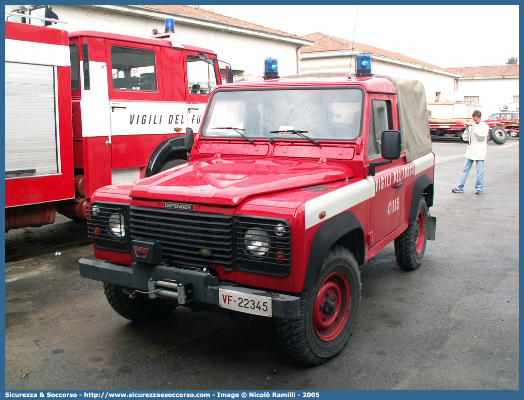 VF 22345
Corpo Nazionale Vigili del Fuoco
Land Rover Defender 90 Pick Up
Parole chiave: VF;VVF;V.F.;V.V.F.;Corpo;Nazionale;Vigili del Fuoco;Vigili;Fuoco;Land Rover;Defender;90;22345