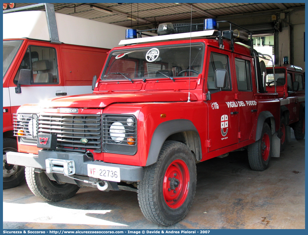 VF 22736
Corpo Nazionale Vigili del Fuoco
Land Rover Defender 110
Parole chiave: VF;VVF;V.F.;V.V.F.;Corpo;Nazionale;Vigili del Fuoco;Vigili;Fuoco;Land Rover;Defender;110