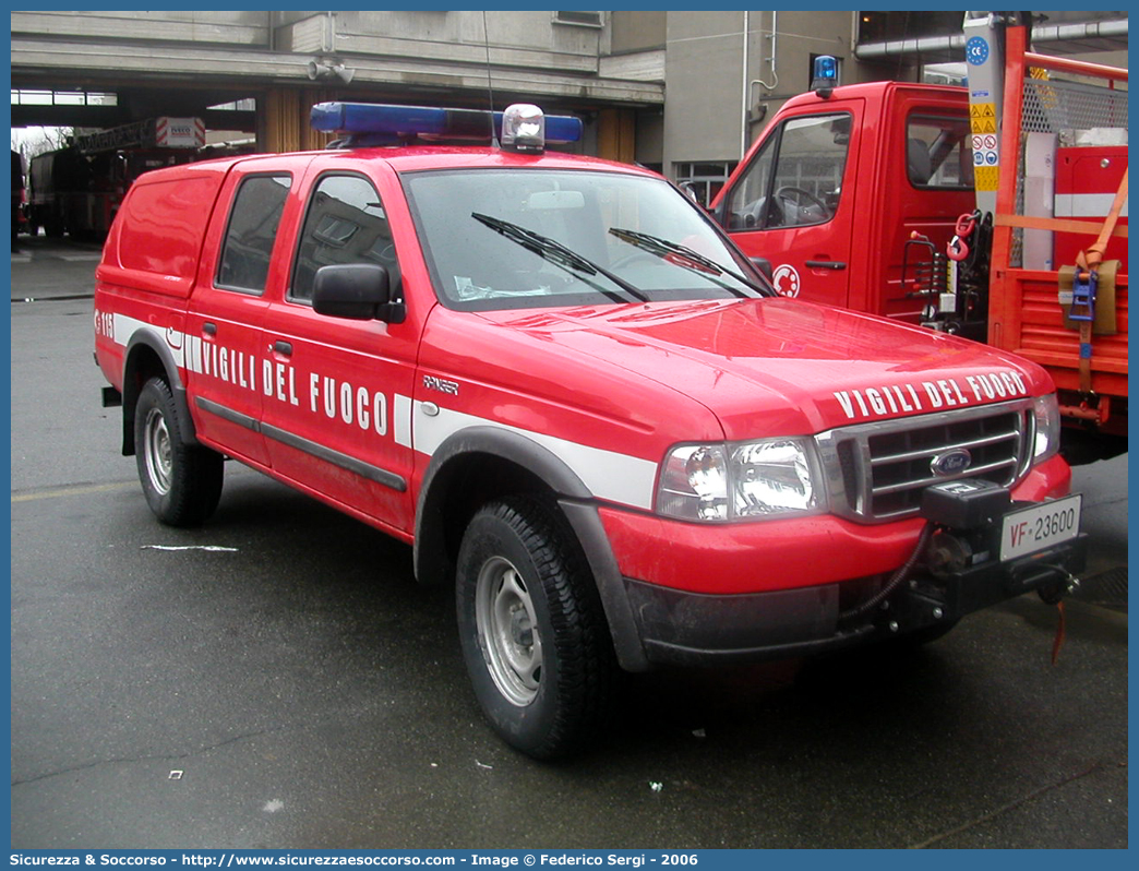 VF 23600
Corpo Nazionale Vigili del Fuoco
Ford Ranger I serie restyling
Parole chiave: VF;VVF;V.F.;V.V.F.;Corpo;Nazionale;Vigili del Fuoco;Vigili;Fuoco;Ford;Ranger