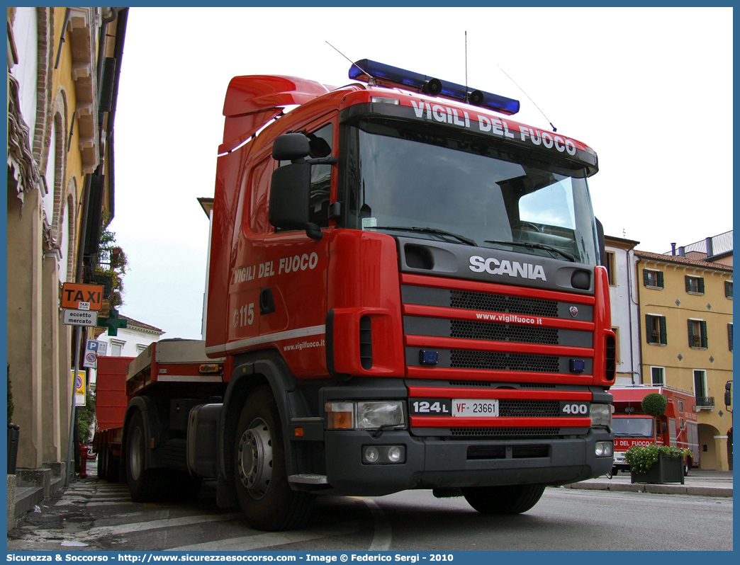 VF 23661
Corpo Nazionale Vigili del Fuoco
Scania 124L 400
Parole chiave: VF;V.F.;VVF;V.V.F.;Corpo;Nazionale;Vigili del Fuoco;Vigili;Fuoco;Autocarro;Autofurgone;Scania;124L;400