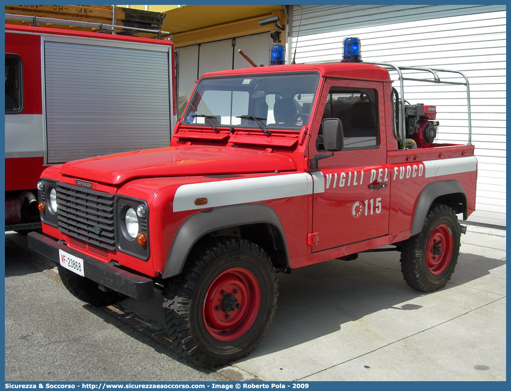 VF 23868
Corpo Nazionale Vigili del Fuoco
Land Rover Defender 90 Pick Up
Parole chiave: VF;VVF;V.F.;V.V.F.;Corpo;Nazionale;Vigili del Fuoco;Vigili;Fuoco;Land Rover;Defender;90;23868