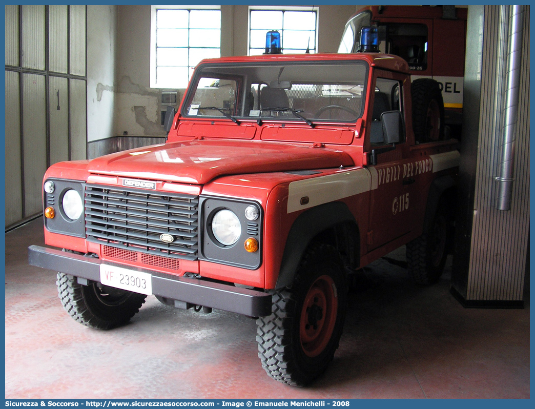 VF 23903
Corpo Nazionale Vigili del Fuoco
Land Rover Defender 90 Pick Up
Parole chiave: VF;VVF;V.F.;V.V.F.;Corpo;Nazionale;Vigili del Fuoco;Vigili;Fuoco;Land Rover;Defender;90;23903