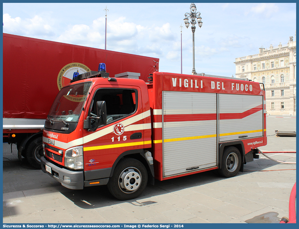 VF 24655
Corpo Nazionale Vigili del Fuoco
Mitsubishi Canter
Allestitore BAI S.r.l.
Parole chiave: VVF;V.V.F.;Corpo;Nazionale;Vigili;del;Fuoco;AutoPompaSerbatoio;APS;A.P.S.;Mitsubishi;Canter;BAI