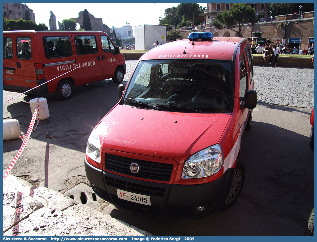 VF 24915
Corpo Nazionale Vigili del Fuoco
Fiat Doblò I serie restyling
Parole chiave: VVF;V.V.F.;Corpo;Nazionale;Vigili;del;Fuoco;Fiat;Doblò;Doblo