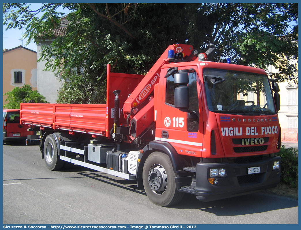 VF 26703
Corpo Nazionale Vigili del Fuoco
Iveco EuroCargo 180E30 III serie
Parole chiave: VVF;V.V.F.;Corpo;Nazionale;Vigili;del;Fuoco;Iveco;EuroCargo;180E30