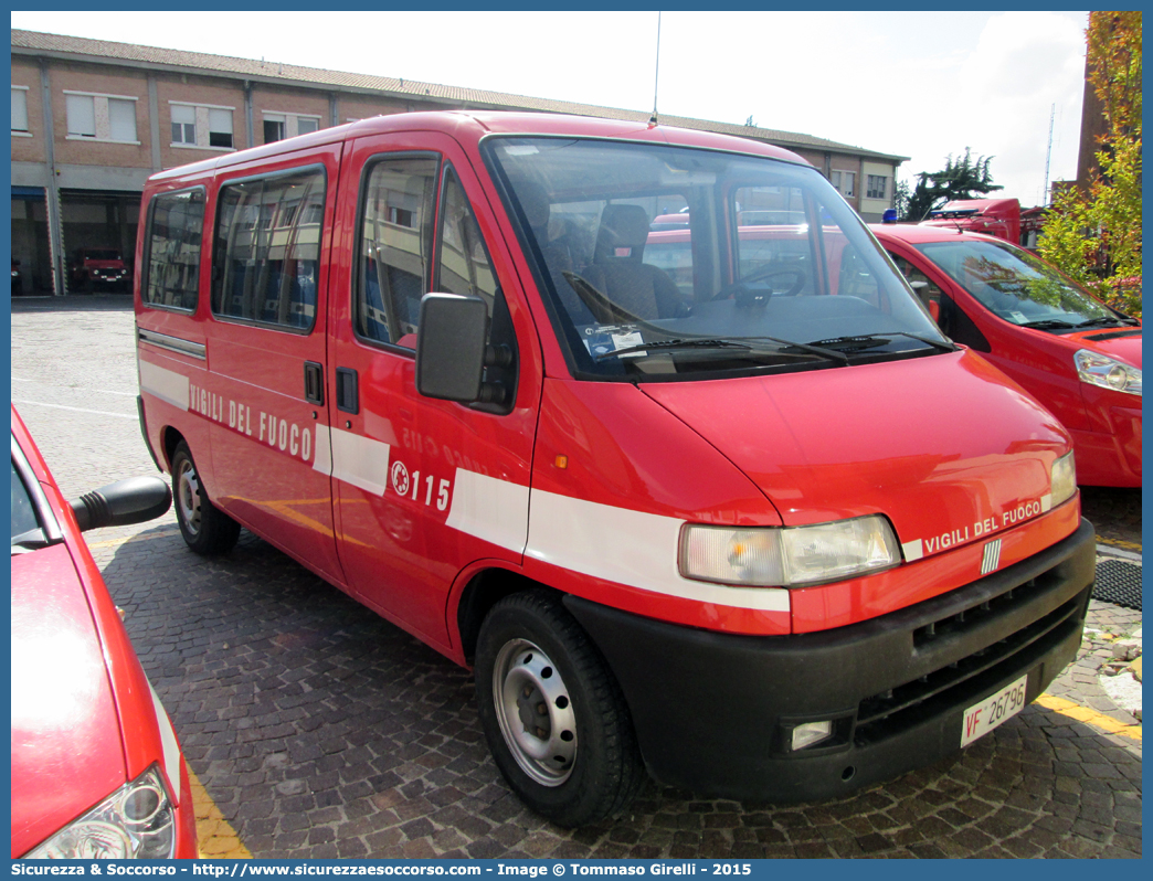 VF 26796
Corpo Nazionale Vigili del Fuoco
Fiat Ducato II serie
Parole chiave: VVF;V.V.F.;Corpo;Nazionale;Vigili;del;Fuoco;Bus;Minibus;Fiat;Ducato