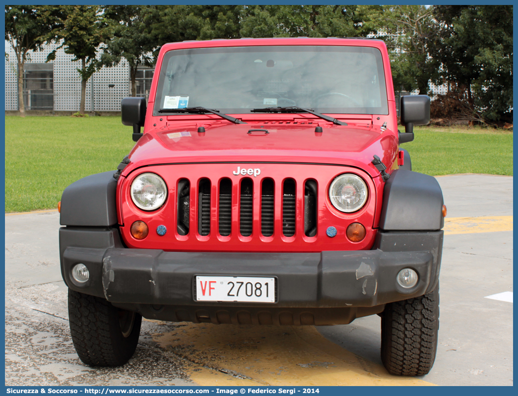 VF 27081
Corpo Nazionale Vigili del Fuoco
Jeep Wrangler IV serie
Parole chiave: VF;V.F.;VVF;V.V.F.;Corpo;Nazionale;Vigili del Fuoco;Vigili;Fuoco;Jeep;Wrangler