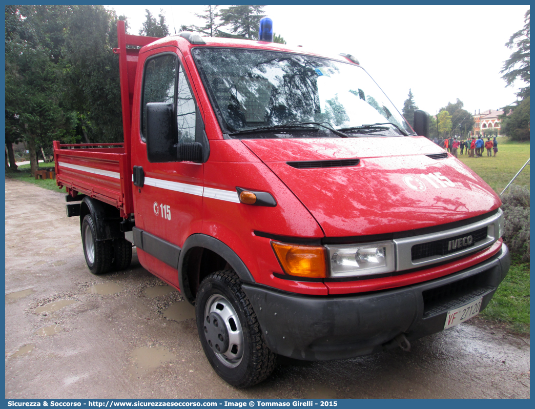 VF 27120
Corpo Nazionale Vigili del Fuoco
Iveco Daily 35C9 III serie
Parole chiave: VF;V.F.;VVF;V.V.F.;Corpo;Nazionale;Vigili del Fuoco;Vigili;Fuoco;Iveco;Daily;35C9;27120