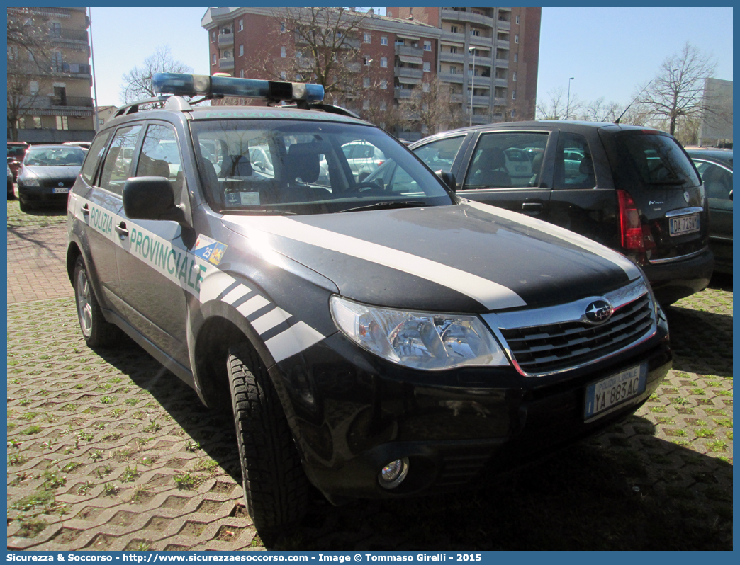 Polizia Locale YA883AC
Polizia Provinciale
Provincia di Verona
Subaru Forester V serie
Parole chiave: Polizia;Locale;Provinciale;Verona;Subaru;Forester;YA883AC;YA 883 AC