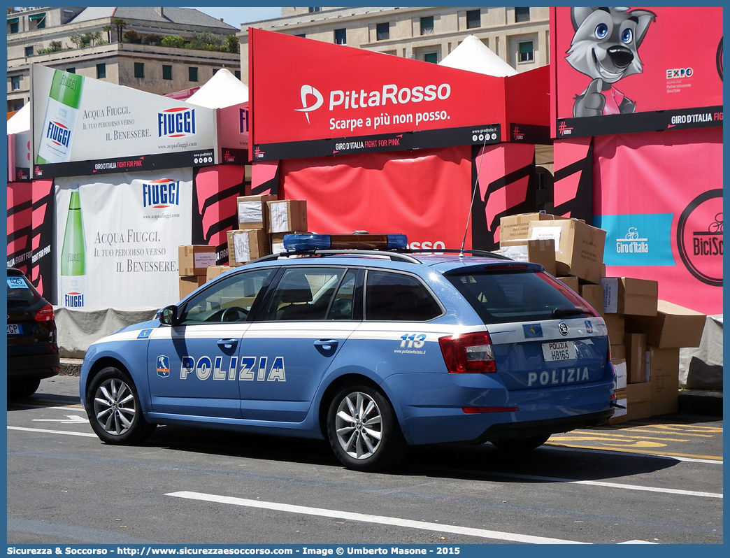 Polizia H8165
Polizia di Stato
Polizia Stradale
Autostrade per l'Italia S.p.A.
Skoda Octavia Wagon IV serie
Allestitore Focaccia Group S.r.l.
(I fornitura)
Parole chiave: Polizia di Stato;Polizia Stradale;Autostrade per Italia S.p.A.;Autostrade S.p.A.;Autostrade;Italia;Skoda;Octavia;Wagon;Station;SW;S.W.;Focaccia