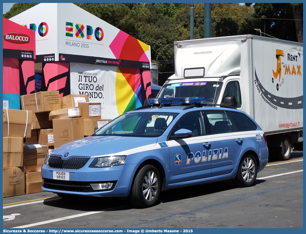 Polizia H8165
Polizia di Stato
Polizia Stradale
Autostrade per l'Italia S.p.A.
Skoda Octavia Wagon IV serie
Allestitore Focaccia Group S.r.l.
(I fornitura)
Parole chiave: Polizia di Stato;Polizia Stradale;Autostrade per Italia S.p.A.;Autostrade S.p.A.;Autostrade;Italia;Skoda;Octavia;Wagon;Station;SW;S.W.;Focaccia