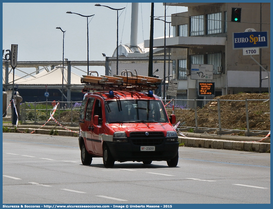 VF 23201
Corpo Nazionale Vigili del Fuoco
Fiat Doblò I serie
Parole chiave: VVF;V.V.F.;Corpo;Nazionale;Vigili;del;Fuoco;Fiat;Doblò;Doblo