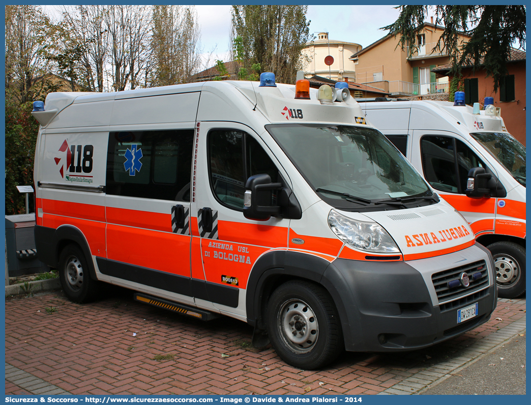 BO 0813
118 Bologna Soccorso
Fiat Ducato III serie
Allestitore Vision S.r.l.
(variante)
Parole chiave: 118;Bologna;Soccorso;Ambulanza;Fiat;Ducato;GECAV;Gestione;Emergenza;Cantieri;Alta Velocità;Variante di Valico;Vision