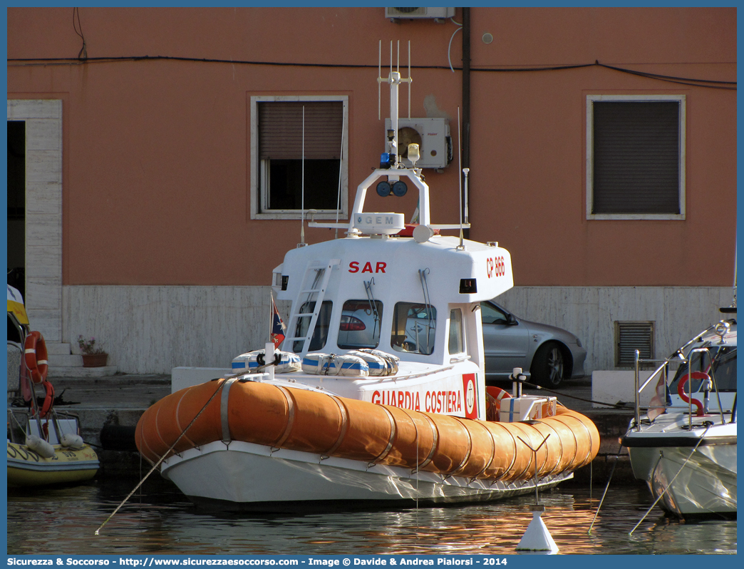 CP 866
Corpo delle Capitanerie di Porto
Guardia Costiera
Vedetta Costiera Classe 802
Cantieri Navali CodecasaDue S.p.A.
Parole chiave: CP;C.P.;G.C.;GC;Guardia;Costiera;Capitaneria;Capitanerie;Porto;Vedetta;Vedette;Costiera;Costiere;Classe;802;CodecasaDue