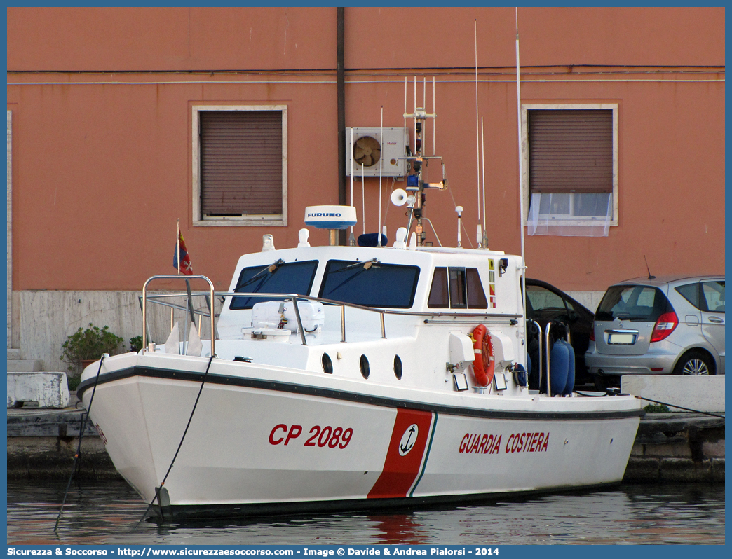 CP 2089
Corpo delle Capitanerie di Porto
Guardia Costiera
Vedetta Veloce Classe 2084
Parole chiave: Guardia;Costiera;Capitaneria;Capitanerie;Porto;Vedetta;Vedette;Veloce;Veloci;Classe;2084;CP;C.P.;G.C.;GC;CP2089;CP 2089