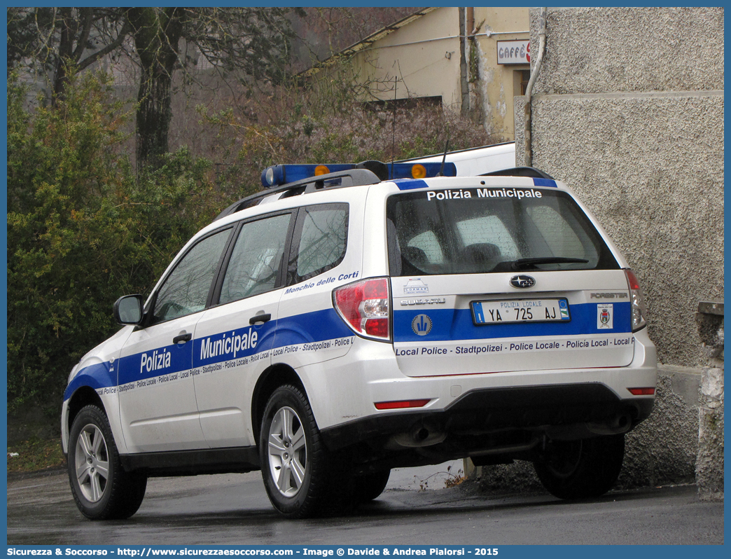 Polizia Locale YA725AJ
Polizia Municipale
Comune di Monchio delle Corti
Subaru Forester V serie
Allestitore Cormar S.a.s.
Parole chiave: Polizia;Locale;Municipale;Monchio;Monchio delle Corti;Subaru;Forester;Cormar;YA725AJ;YA 725 AJ