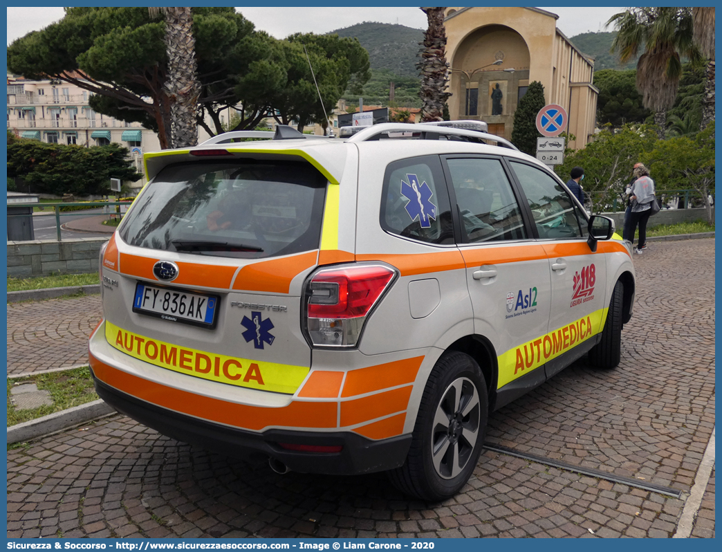 SIERRA 1
118 Savona Soccorso
Subaru Forester VI serie restyling
Allestitore Bertazzoni S.r.l.
Parole chiave: 118;Savona;Soccorso;Automedica;Subaru;Forester;Bertazzoni