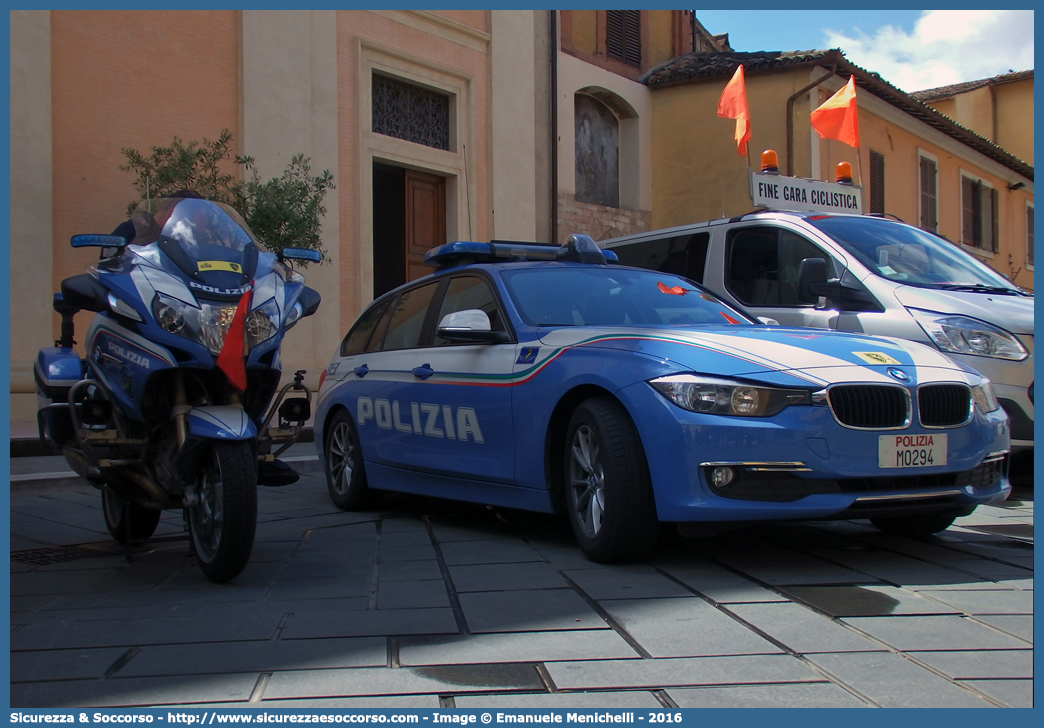 Polizia M0294
Polizia di Stato
Polizia Stradale
Bmw Serie 3 F31 Touring
Allestitore Carrozzeria Marazzi S.r.l.
Parole chiave: PS;P.S.;Polizia;di;Stato;Stradale;Bmw;Serie 3;F31;F 31;Touring;Marazzi