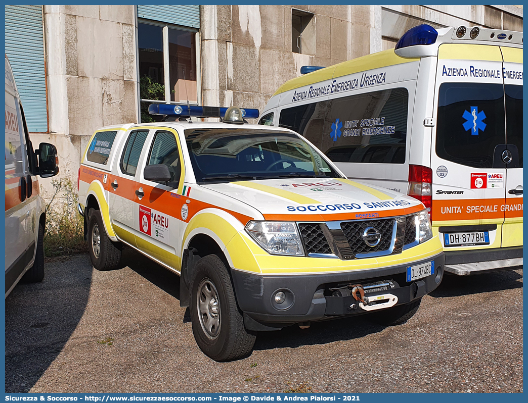 RESCUE 02
118 Agenzia Regionale Emergenza Urgenza
Regione Lombardia
Nissan Navara II serie
Allestitore Bonfanti S.a.s.
Parole chiave: 118;AREU;A.R.E.U.;S.S.U.Em.;SSUEm;Lombardia;Nissan;Navara;USGE;U.S.G.E.;Grandi Emergenze;Maxiemergenza;Maxiemergenze;Maxi Emergenza;Maxi Emergenze;NBCR;N.B.C.R.;Bonfanti