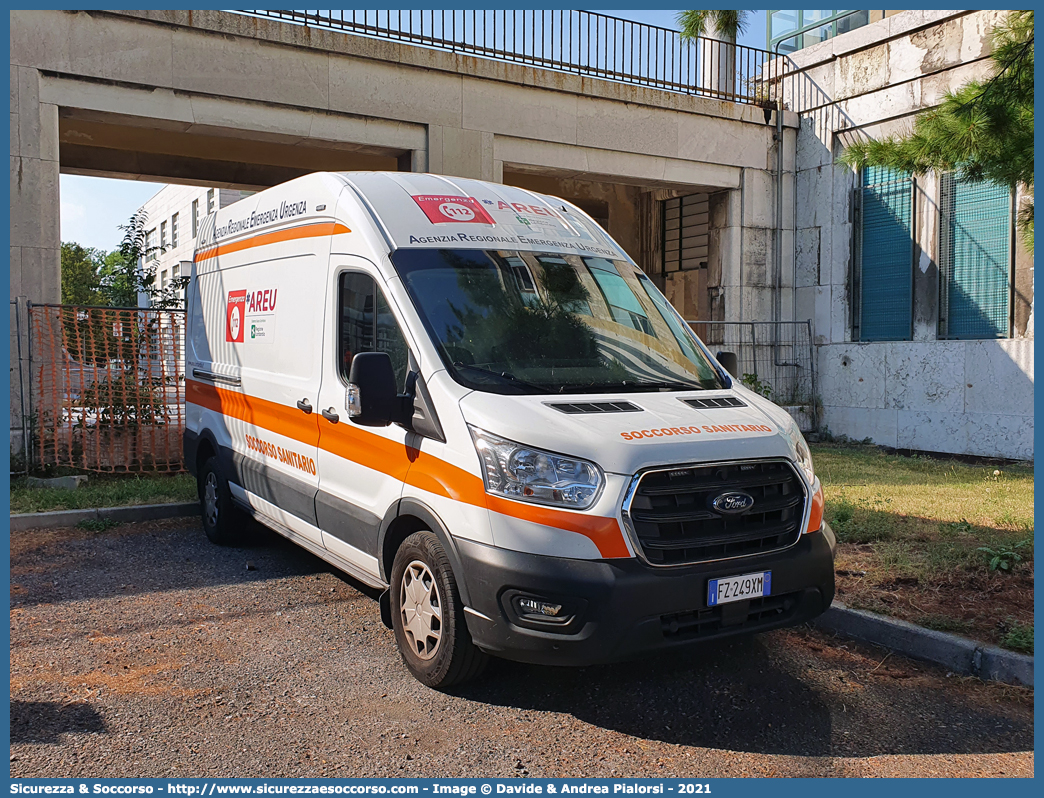 -
118 Azienda Regionale Emergenza Urgenza
Regione Lombardia
Ford Transit IV serie
Parole chiave: 118;AREU;A.R.E.U.;S.S.U.Em.;SSUEm;Lombardia;Ford;Transit