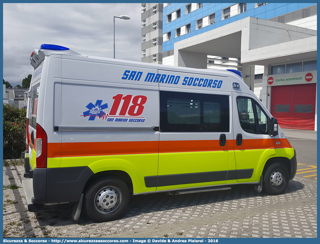 FALCO 28
118 San Marino Soccorso
Fiat Ducato III serie restyling
Allestitore Vision S.r.l.
Parole chiave: 118;San Marino;Soccorso;Ambulanza;Autoambulanza;Fiat;Ducato;X290;X 290;Vision