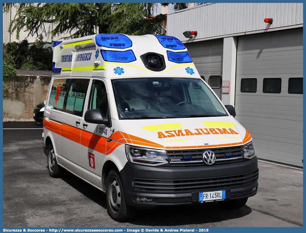 005-48
118 Trentino Emergenza
Volkswagen Transporter T6
Allestitore EDM S.r.l.
Parole chiave: 118;Trento;Trentino;Emergenza;Ambulanza;Autoambulanza;Volkswagen;Transporter;T6;T 6;EDM