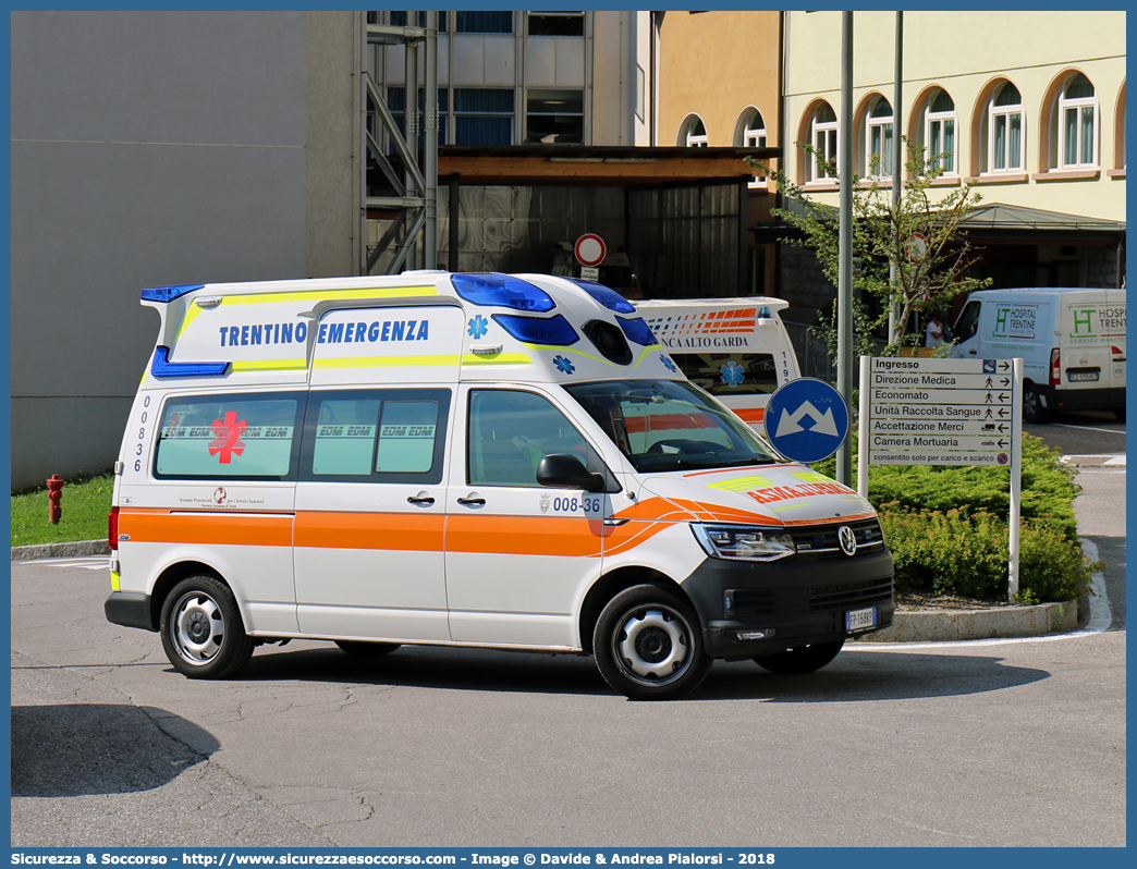 008-36
118 Trentino Emergenza
Volkswagen Transporter T6
Allestitore EDM S.r.l.
Parole chiave: 118;Trento;Trentino;Emergenza;Ambulanza;Autoambulanza;Volkswagen;Transporter;T6;T 6;EDM