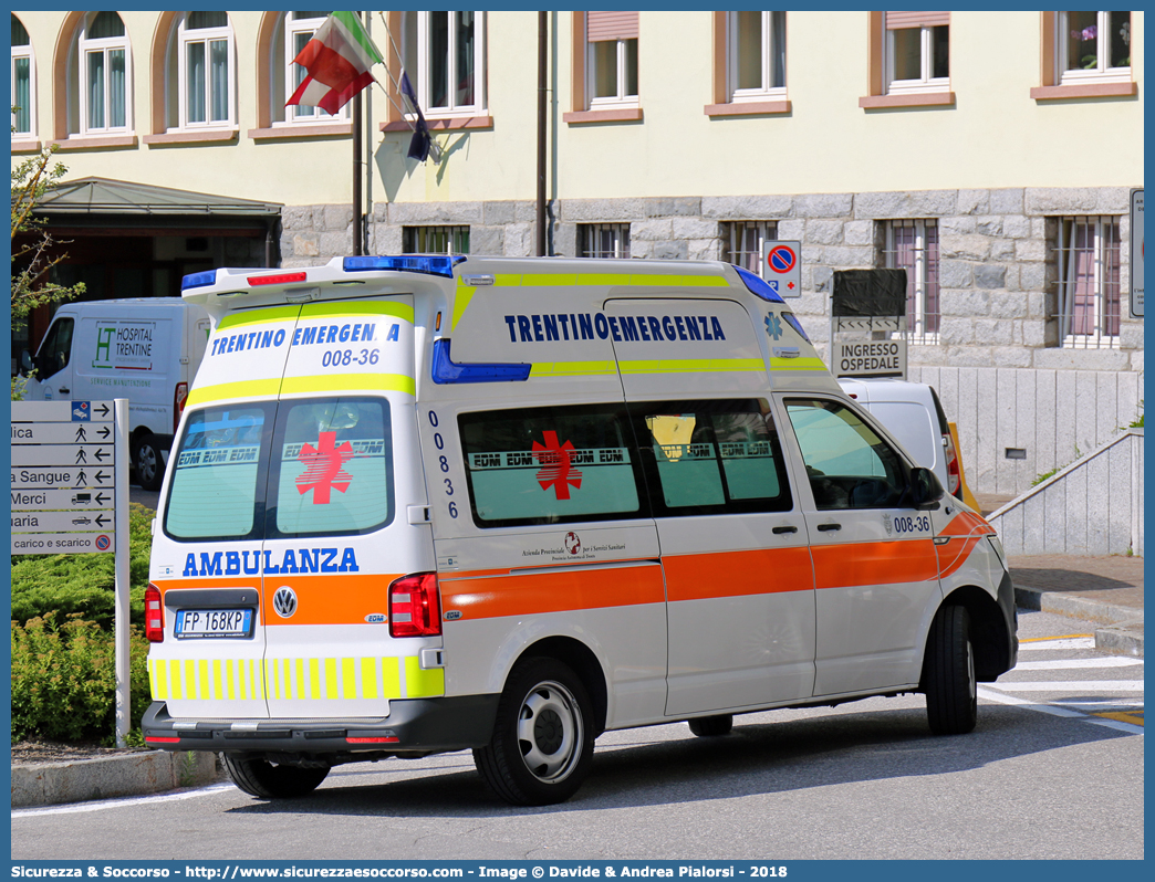 008-36
118 Trentino Emergenza
Volkswagen Transporter T6
Allestitore EDM S.r.l.
Parole chiave: 118;Trento;Trentino;Emergenza;Ambulanza;Autoambulanza;Volkswagen;Transporter;T6;T 6;EDM