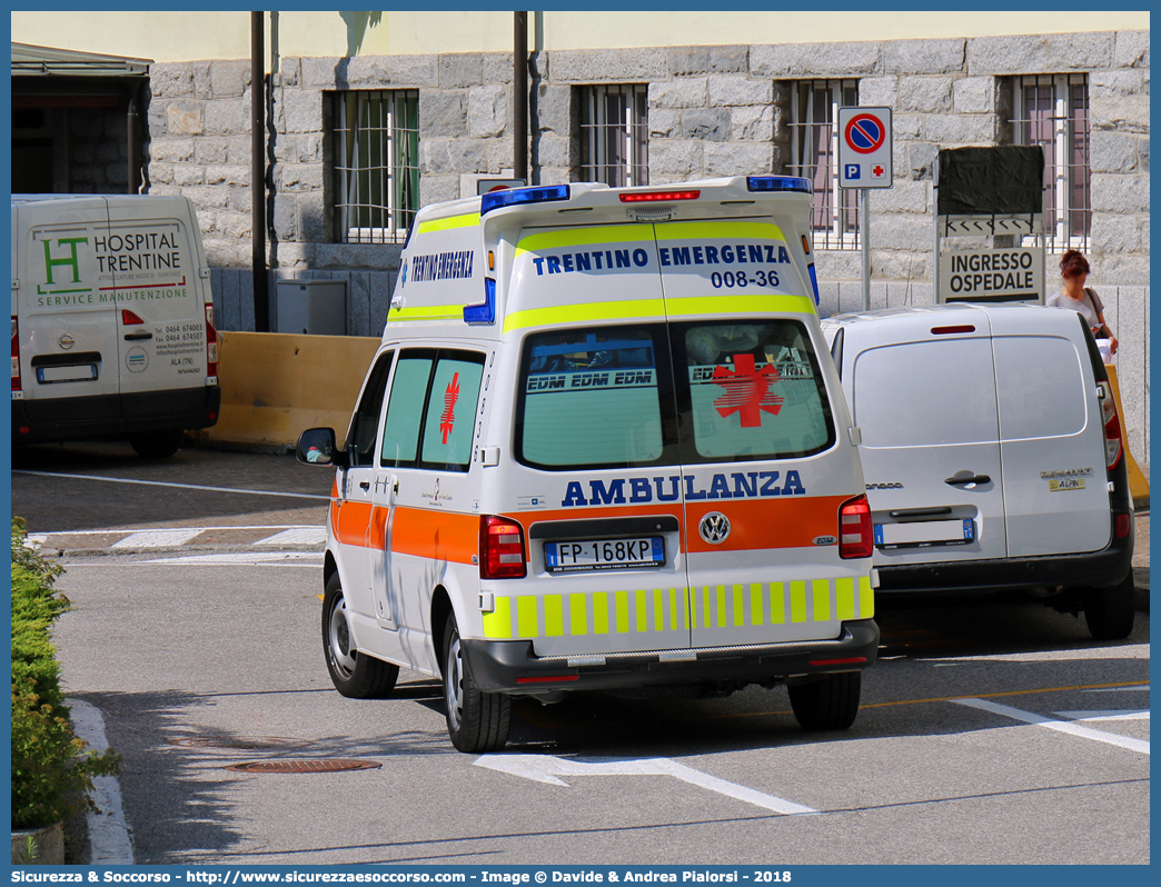 008-36
118 Trentino Emergenza
Volkswagen Transporter T6
Allestitore EDM S.r.l.
Parole chiave: 118;Trento;Trentino;Emergenza;Ambulanza;Autoambulanza;Volkswagen;Transporter;T6;T 6;EDM